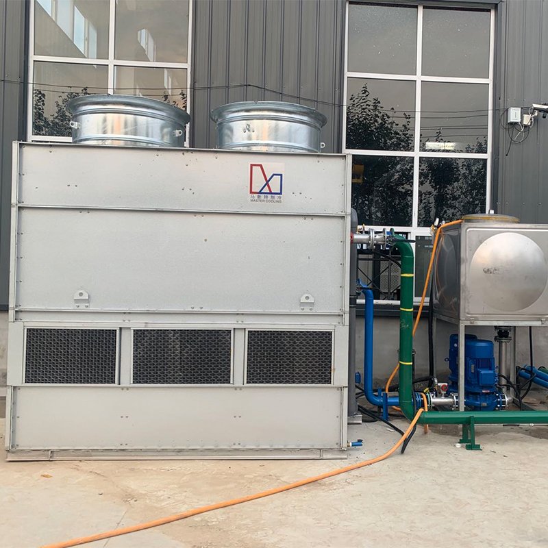 CTI Industrial Counter Flow Water Closed Cooling Tower for Refrigeration Application Cold Storage Ice Factory