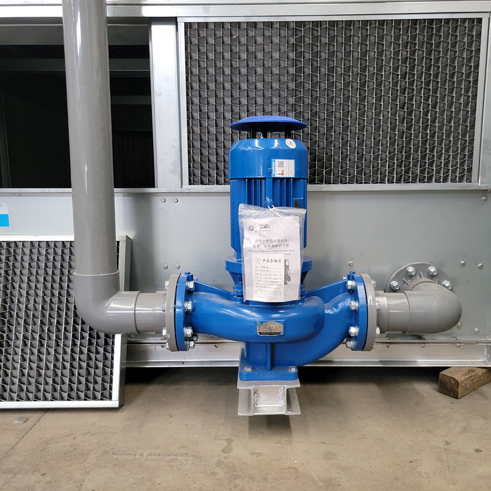 CTI Industrial Counter Flow Water Closed Cooling Tower for Refrigeration Application Cold Storage Ice Factory