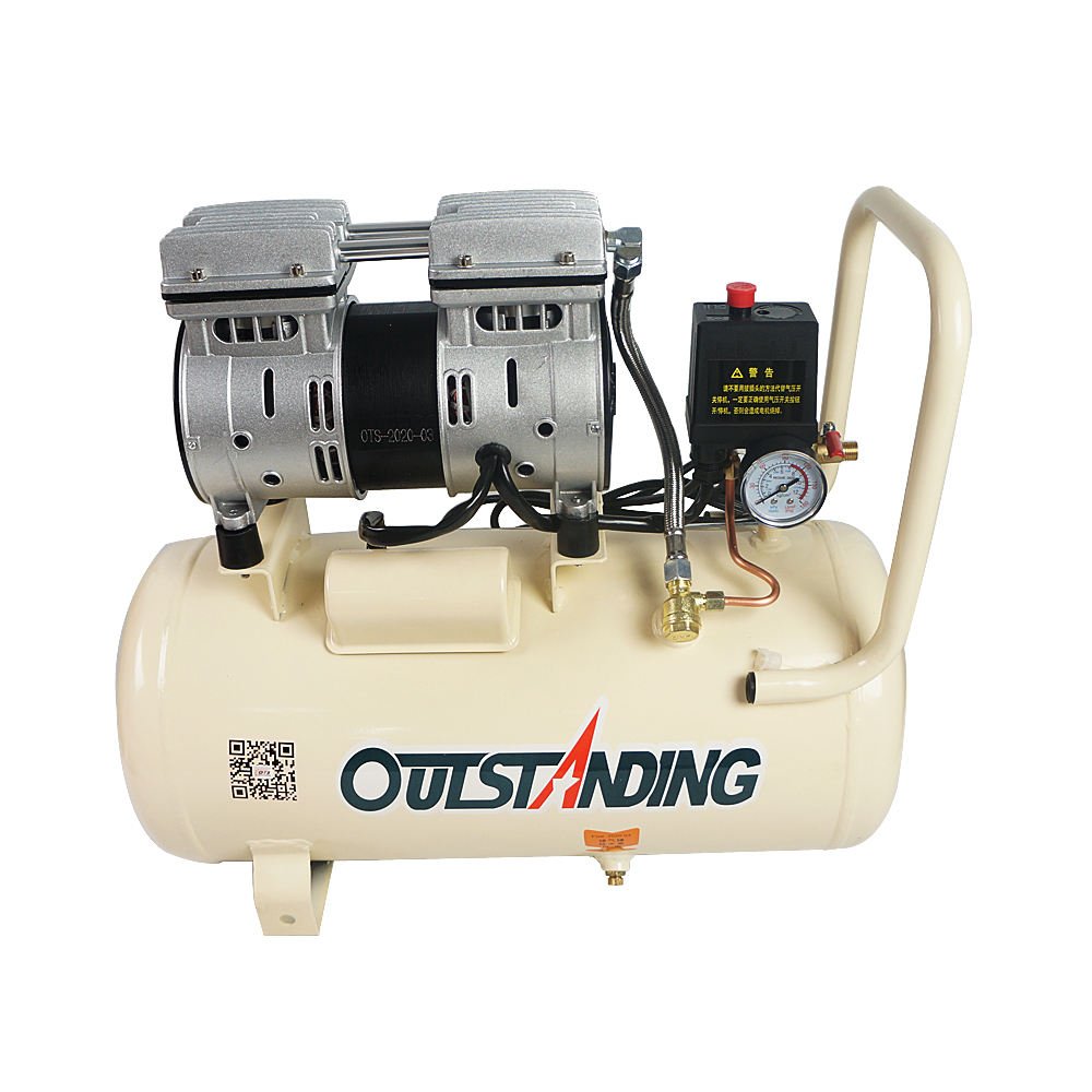 Industrial Outstanding Oil-Free Air Compressor 550W 30L 0.7MPA Quiet High-pressure Pump Spraying Gun Tools With Free Gifts Kit