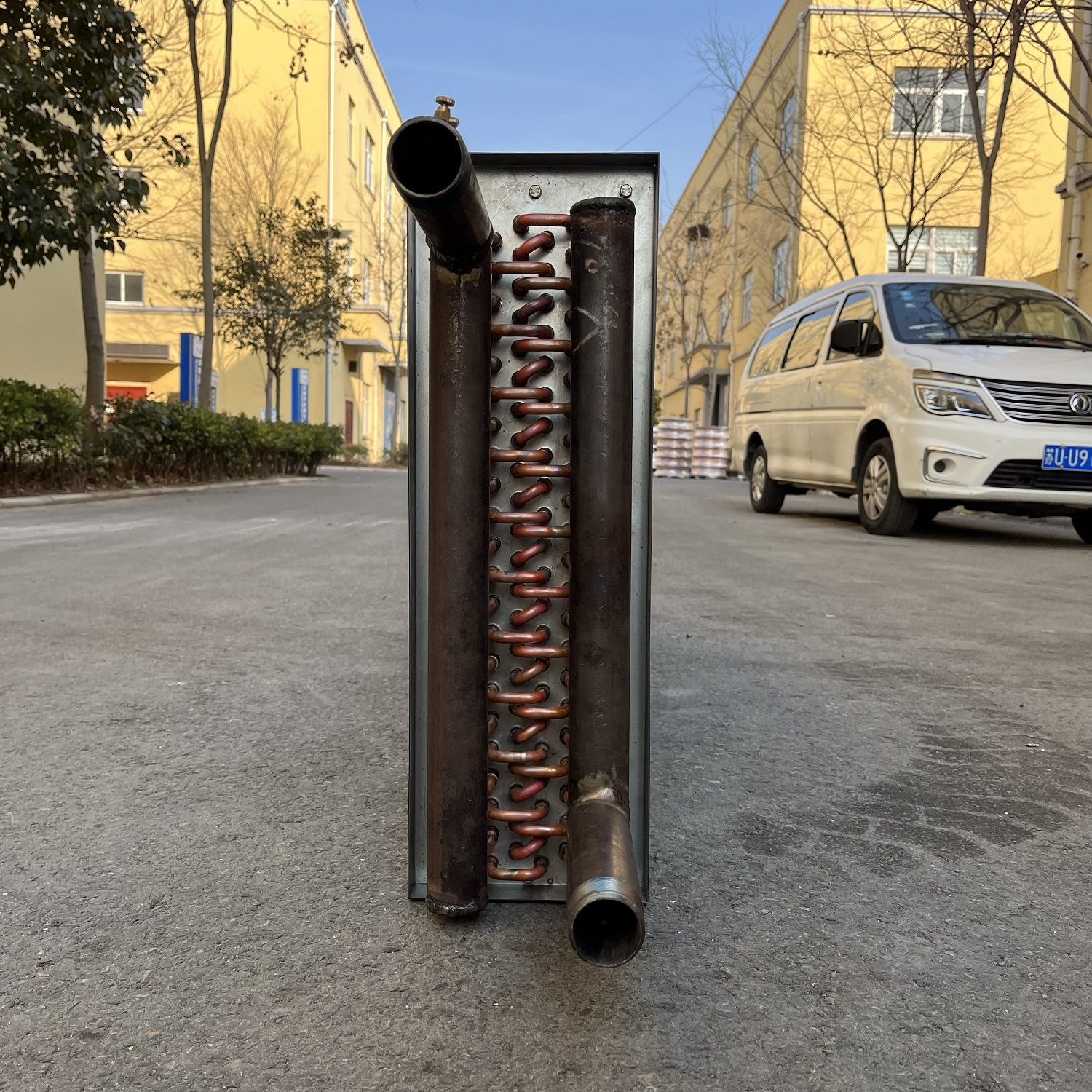Industrial Central Air Conditioner with Fin Condenser Heat Exchanger