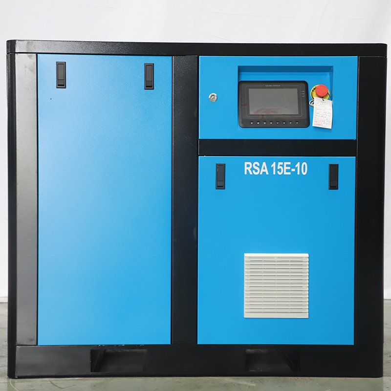 Airking IP54 CE Certification 10HP 7.5KW 8Bar Screw Air Compressor 380V/50HZ 220V/60HZ Fixed Speed Pump Engine Motor Gear