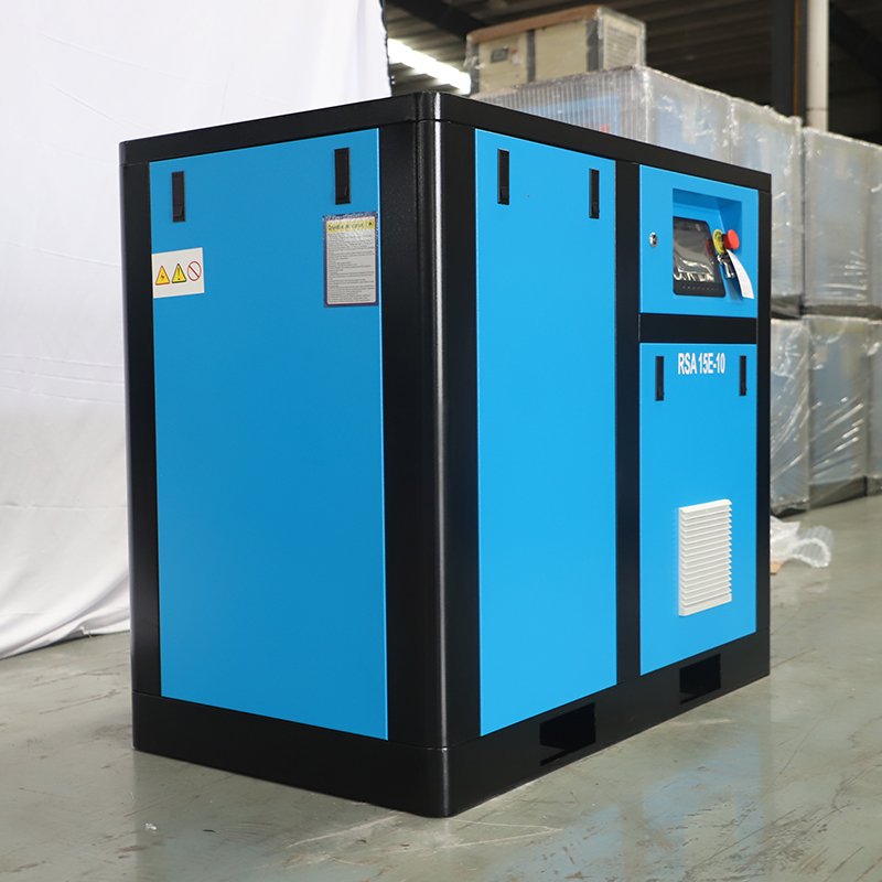Airking IP54 CE Certification 10HP 7.5KW 8Bar Screw Air Compressor 380V/50HZ 220V/60HZ Fixed Speed Pump Engine Motor Gear