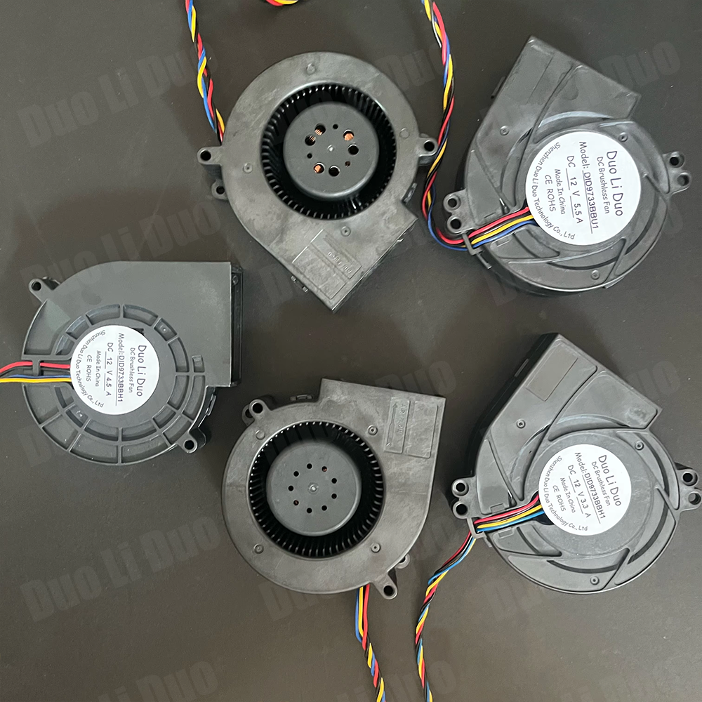 Good Price 97mm 8200rpm DC 12v High air Pressure Centrifugal Blower for Stove, Waste Oil Furnace