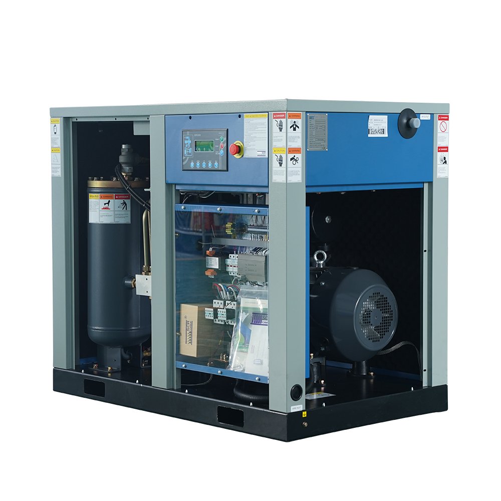 SCR75D 55 kw 75 hp China Low Noise Direct Driven air Compressor Price for Textile Factory