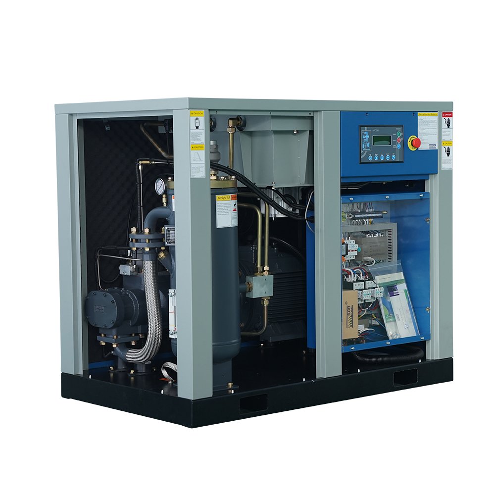 SCR75D 55 kw 75 hp China Low Noise Direct Driven air Compressor Price for Textile Factory