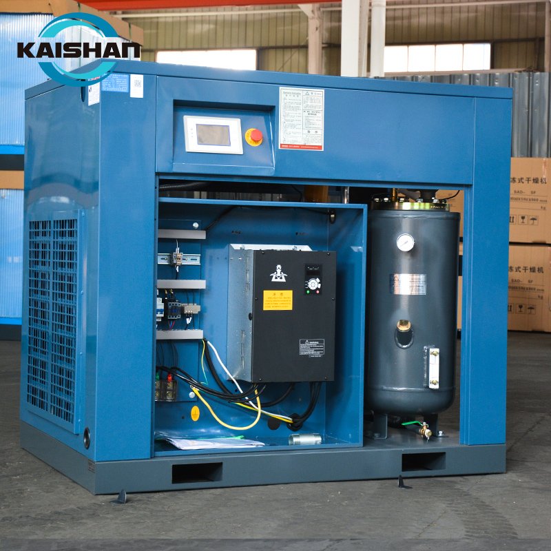 KAISHAN 7.5kw 11kw 15kw 22kw 37kw 45kw 55kw 6bar 8 bar 10 bar VSD Energy Saving Screw air Compressor BMVF37
