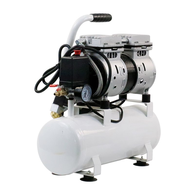 2024 High Quality Silent Oil Free 0.75HP 8Bar 9L Portable Air Compressor