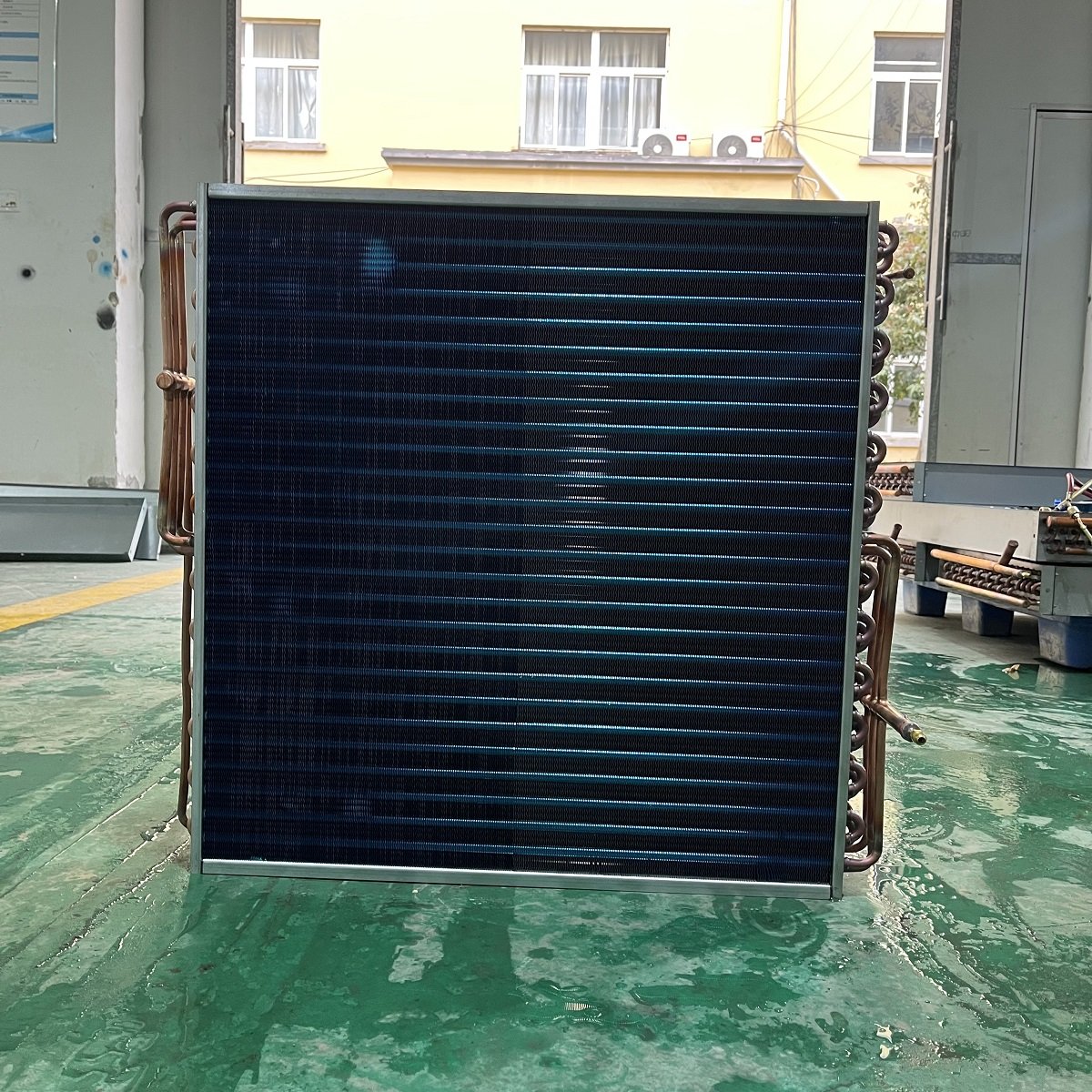 Customize Condensers, Evaporators, Copper Tubes And Aluminum Fins Of air Conditioner Condensers.