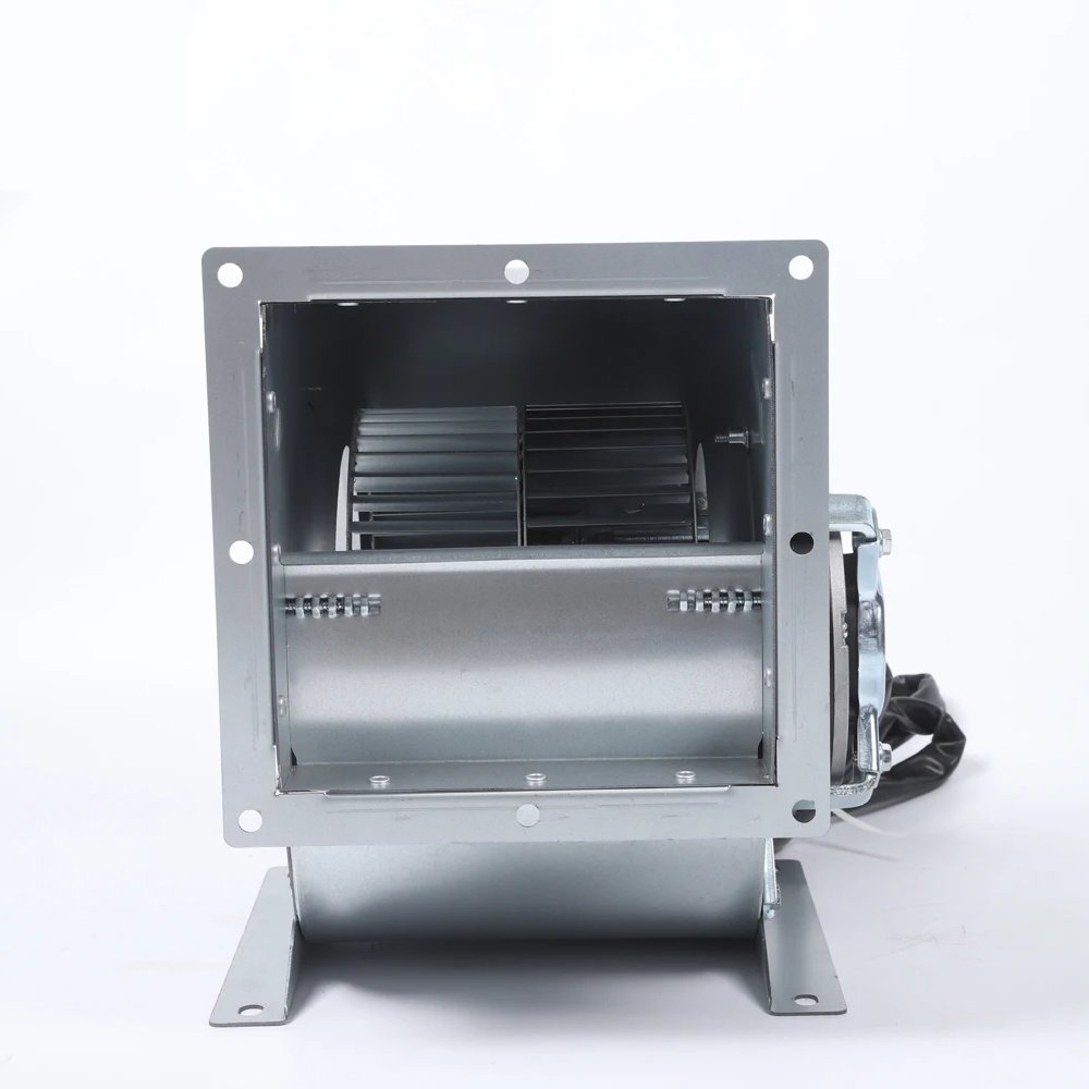 7/7 Inch 200W Forward Curved Double Inlet Metral Centrifugal Duct Blower Fan Speeds Regulation