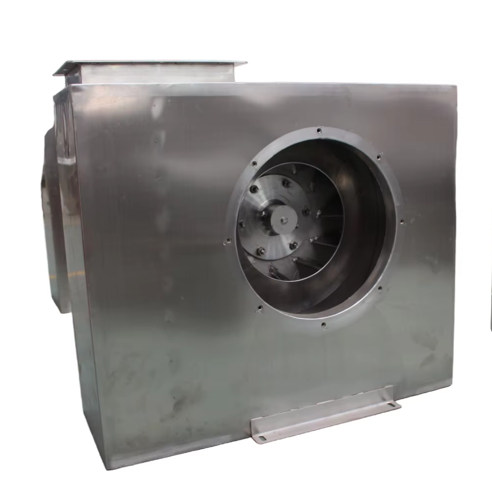 Square Multi Wing Kitchen Smoke Exhaust Fan Low Noise Centrifugal Fan for Hotel Ventilation OEM Customizable Duct Fan