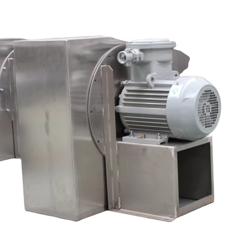 Square Multi Wing Kitchen Smoke Exhaust Fan Low Noise Centrifugal Fan for Hotel Ventilation OEM Customizable Duct Fan