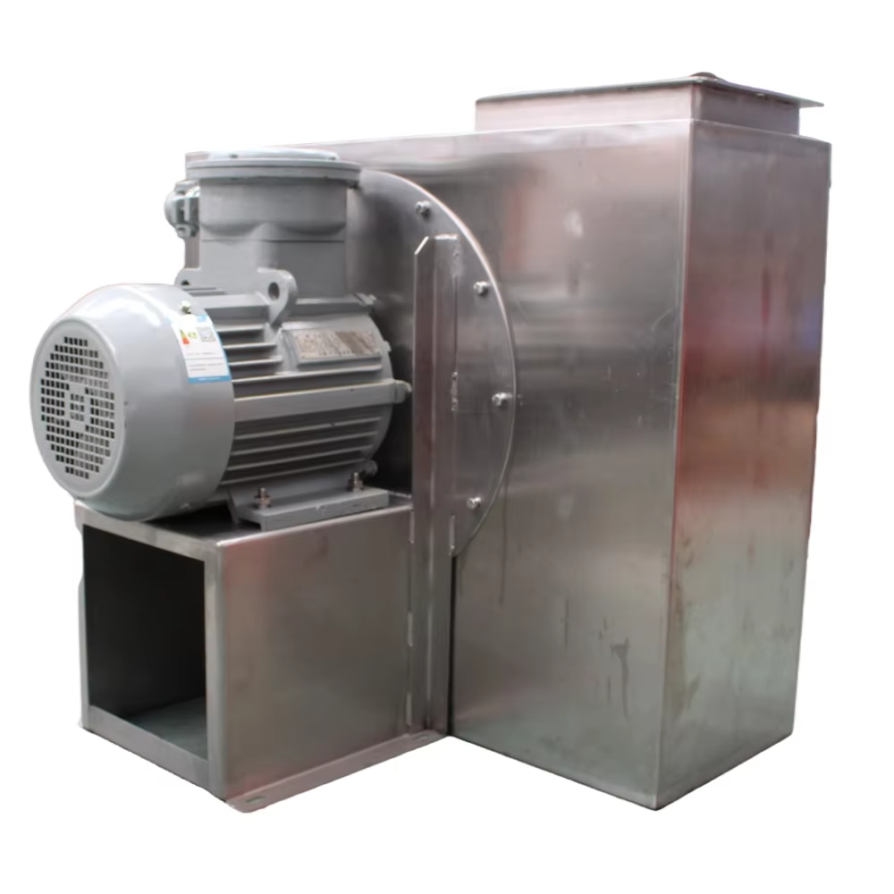 Square Multi Wing Kitchen Smoke Exhaust Fan Low Noise Centrifugal Fan for Hotel Ventilation OEM Customizable Duct Fan