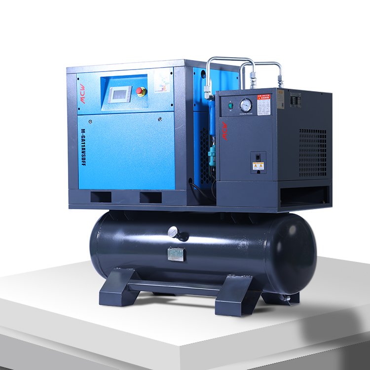 2024 New Silent China Best Industrial Air Compressor With Air Storage Tank All-In-One Industrial Compressors for Industrial Use