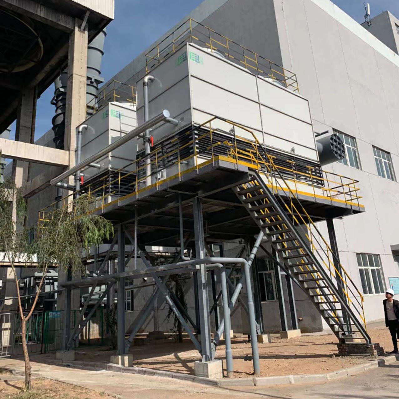 Low Temperature Waste Heat Generation Heat Exchanger Module, High Efficiency Evaporation Condensation Equipment