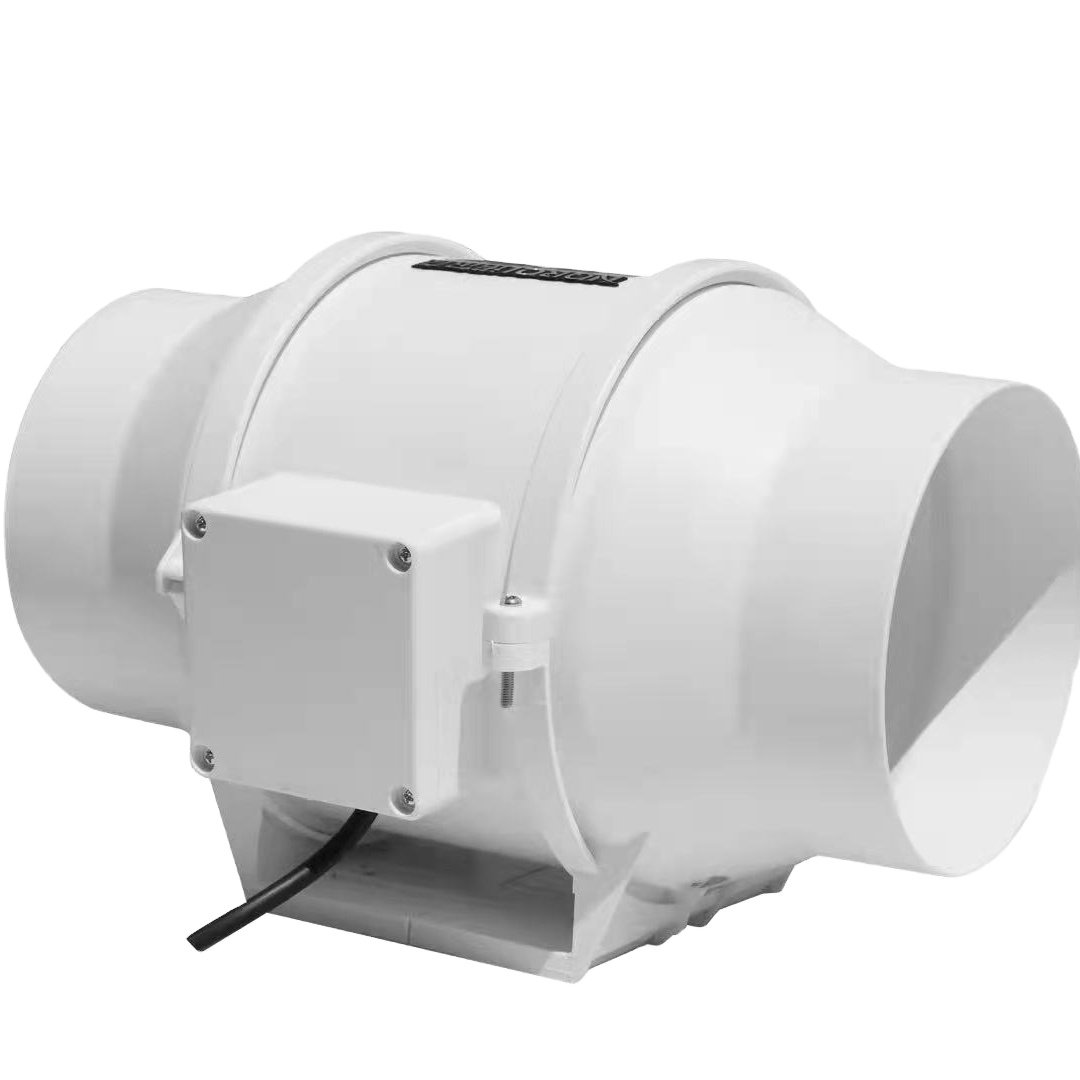 DC Industrial Greenhouse air Blower In-line Ventilation Duct Fan Silent Centrifugal Blower Fans