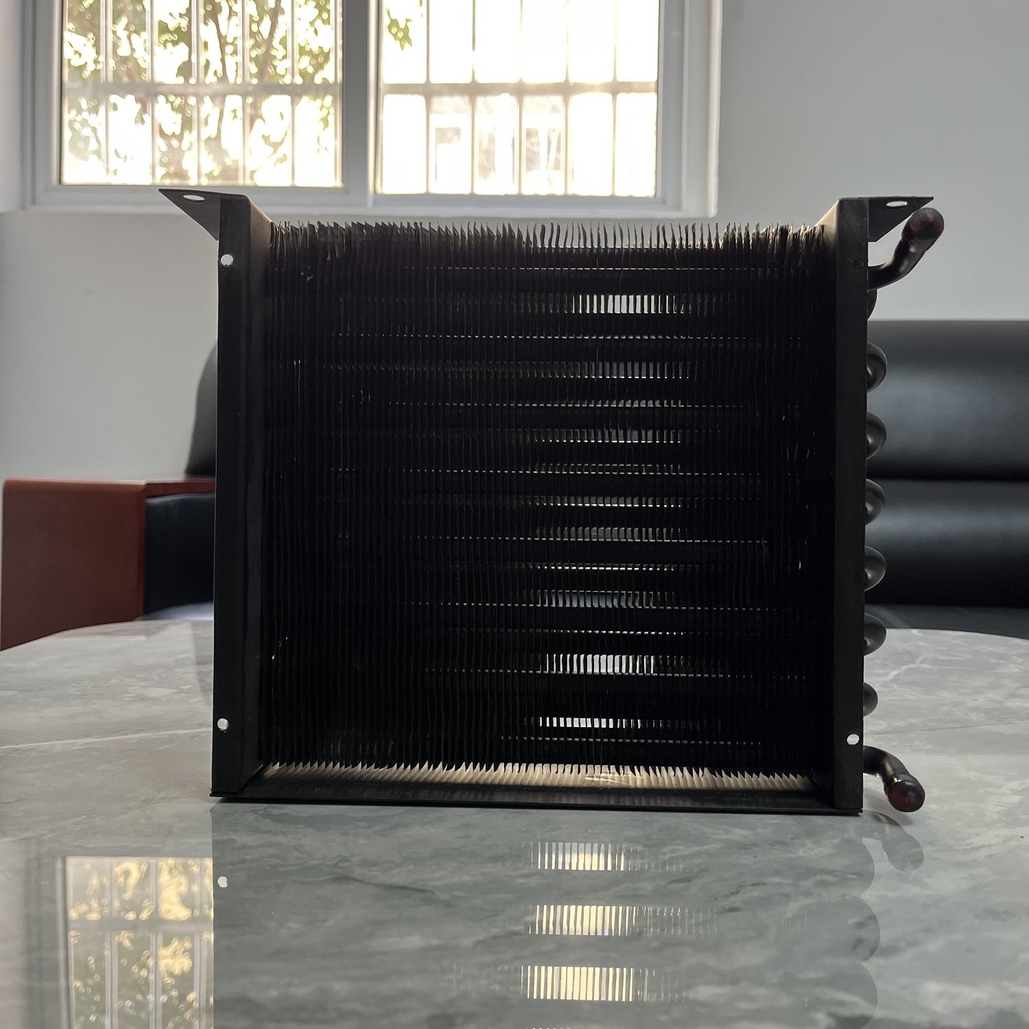 DIY Copper Air Compressor Cooling Condenser for Air Conditioning Oxygen & Engraving Machines Tube Heat Exchanger Structure