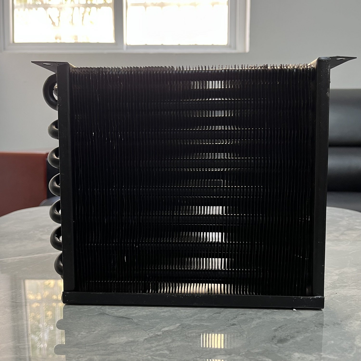 DIY Copper Air Compressor Cooling Condenser for Air Conditioning Oxygen & Engraving Machines Tube Heat Exchanger Structure