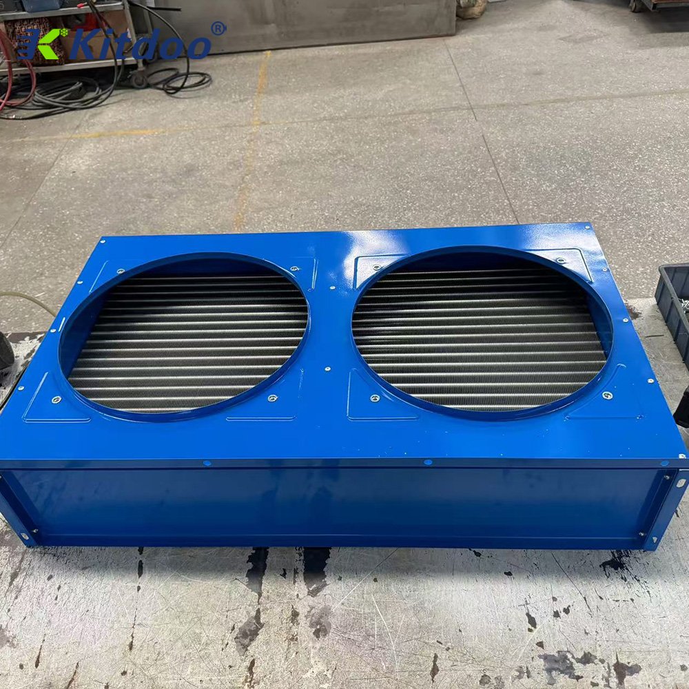 Custom Industrial Refrigeration Unit Cold Storage Unit Air-Cooled Condenser With Shell