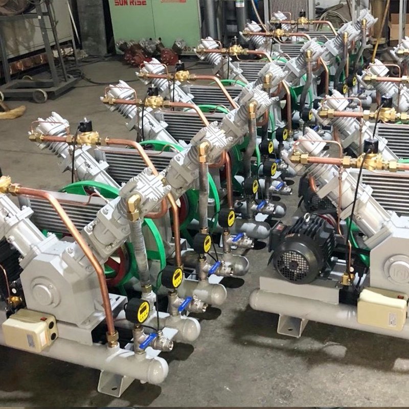 O2 Air Compressor Oxygen Argon Gas Cylinder Filling Station Nitrogen Booster Air Compressor