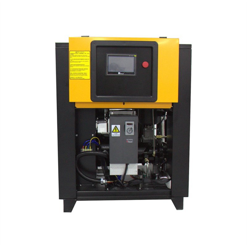15KW 20HP MQ-20PM Air Compressor 0.7 to 1MPa G1 Port Single-Pole Screw-Type Permanent Magnet Frequency Conversion Compressor