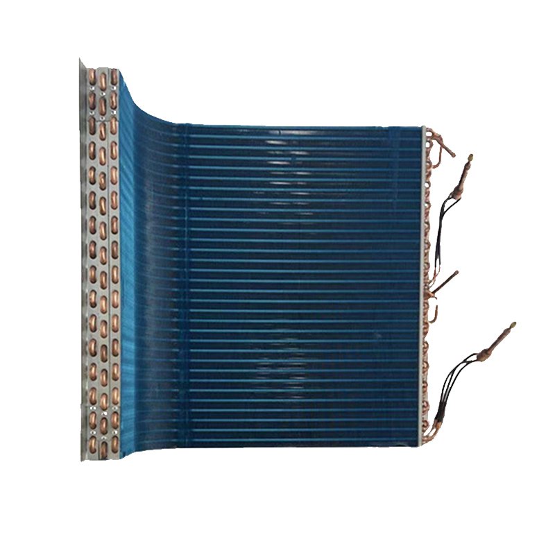 Custom L-shaped air Conditioner air Radiator air Conditioner Condenser Copper Tube Aluminium Fin Condensing Coil Exchanger