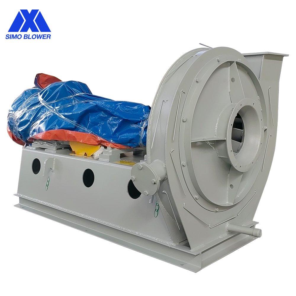 Wholesale Single Inlet High Pressure Carbon Steel Industrial ID Centrifugal Fan Supplier for Chemical Plants