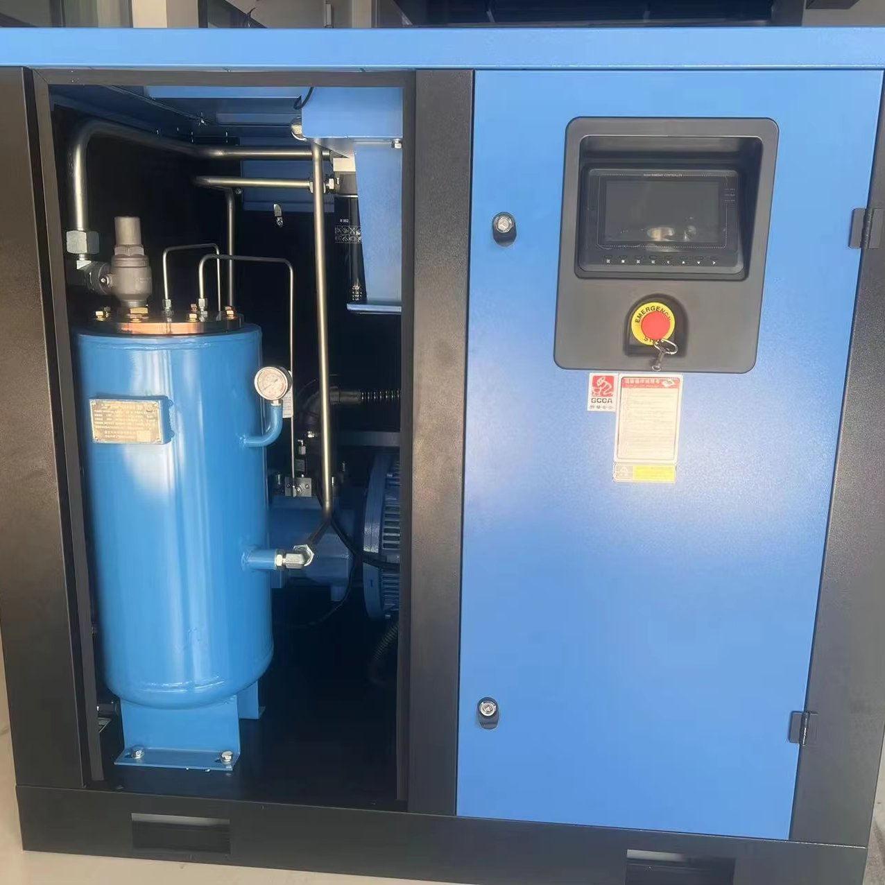 Hot Selling 11kw Energy-saving Low-noise air Compressor Permanent Magnet Variable Frequency air Compressor