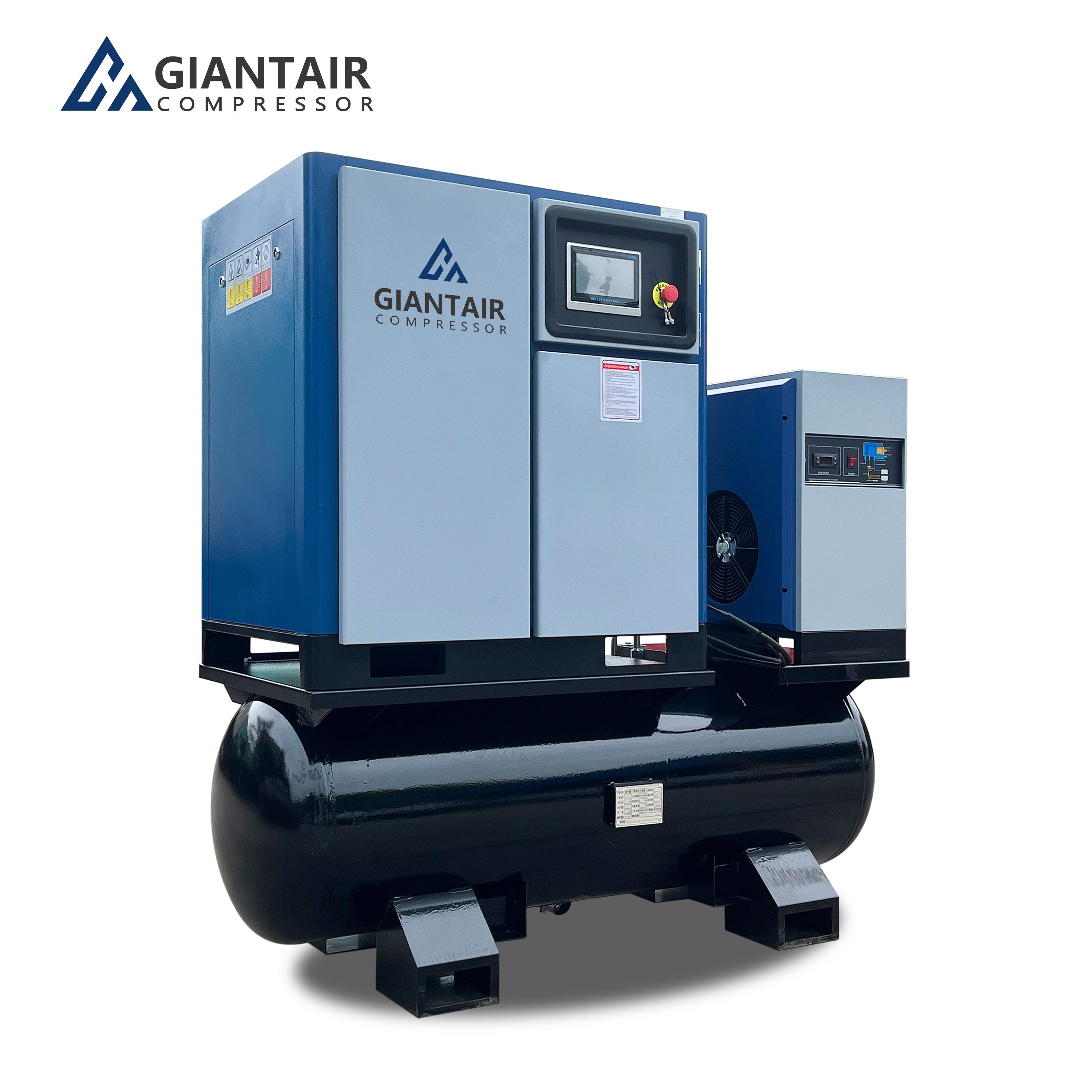 Hot Sale Customized Screw Type 7.5KW 10HP Rotary Industrial Aire Compressor Silent Air-Compressors Screw Air Compressor