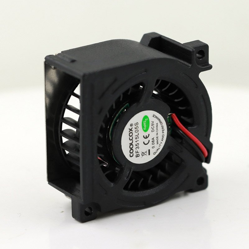 CoolCox 35x35x15mm DC Centrifugal Blower Cooling Fan 5V 12V 24V Ventilation Fan for 3D Printor Manufacturing Plant