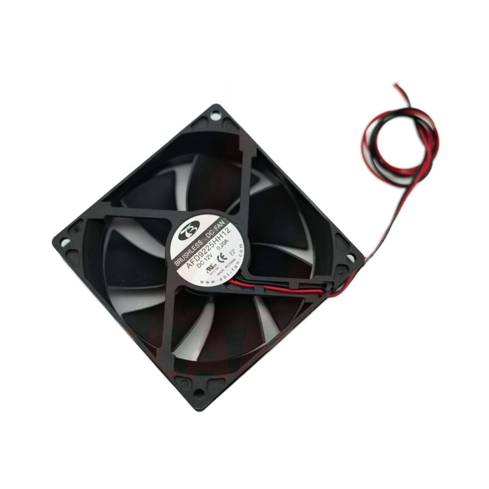 Ailand 92x92x25 mm Axial Flow Cooler Fan Customized Brushless Cooling Fan DC 12V 24V 48V High Speed 9225 Cabinet Fan