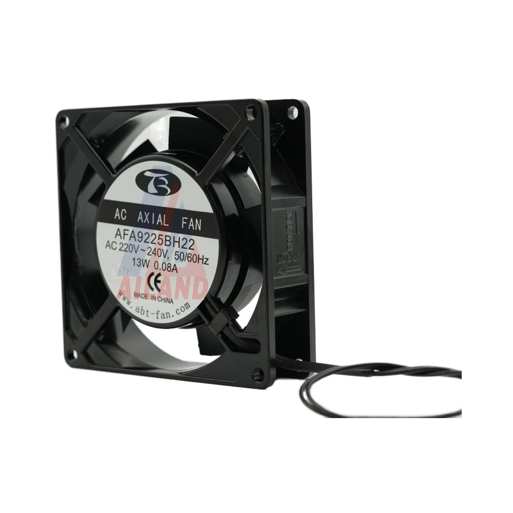 Ailand 92x92x25 mm Axial Flow Cooler Fan Customized Brushless Cooling Fan DC 12V 24V 48V High Speed 9225 Cabinet Fan