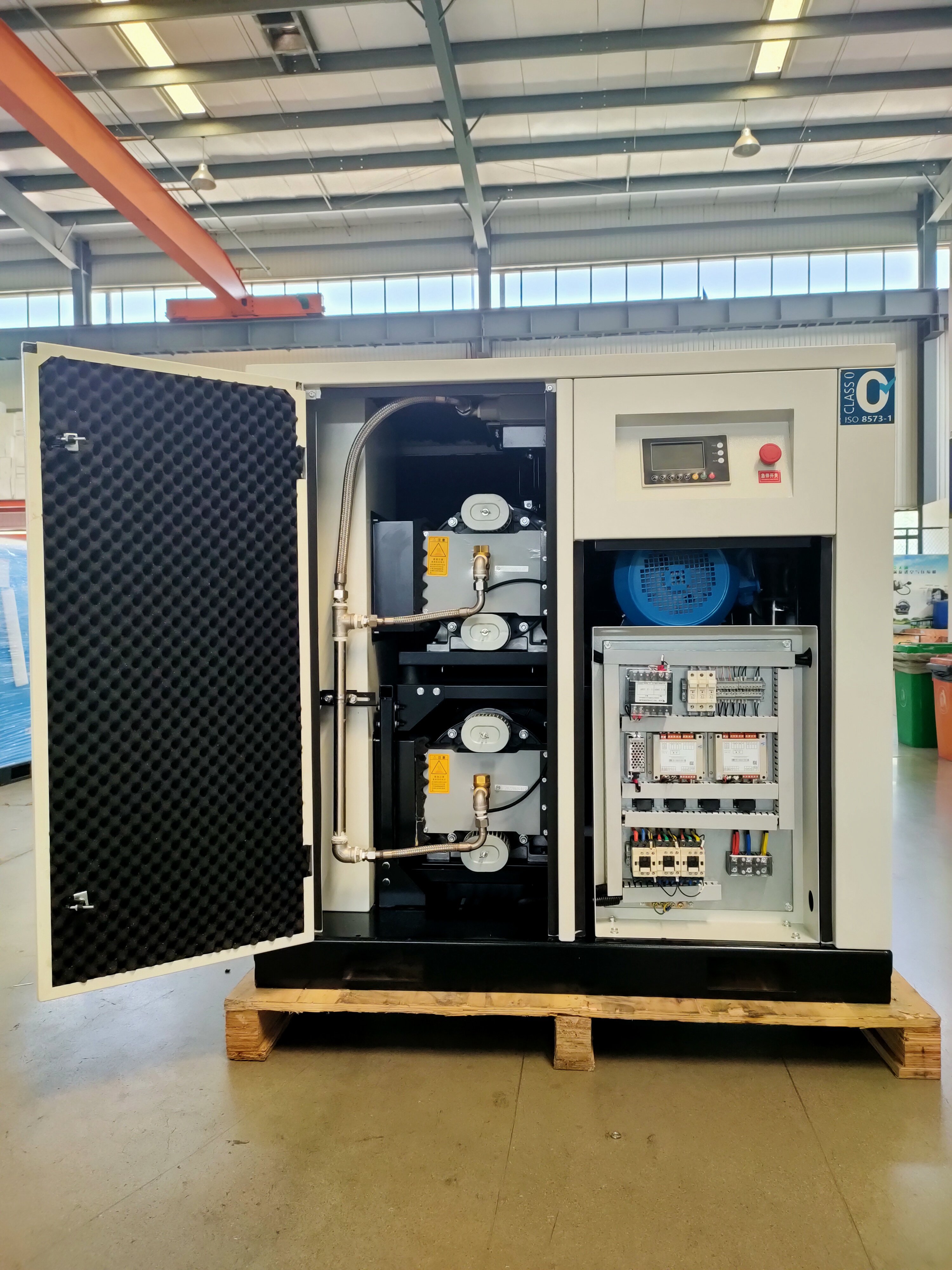 Energy-Efficient Scroll Air Compressors 100% Oil-Free Low Pressure Scroll Compressor