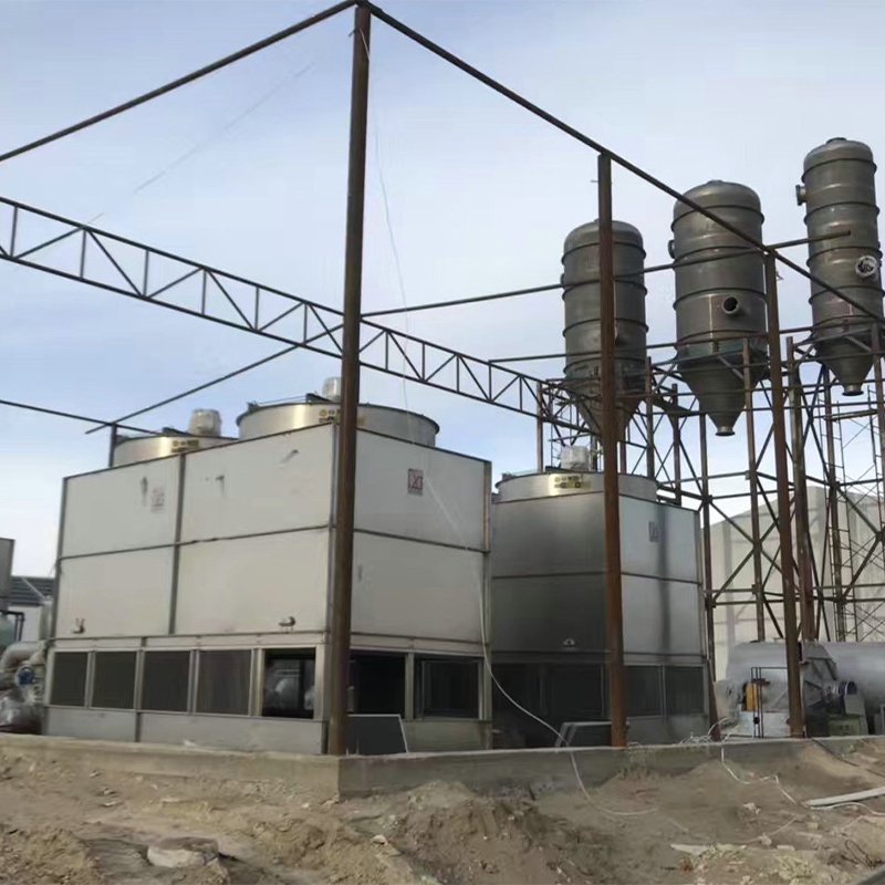 Advanced Metal Water Cooling Tower with Motor Fan Pump Core Components Best Price