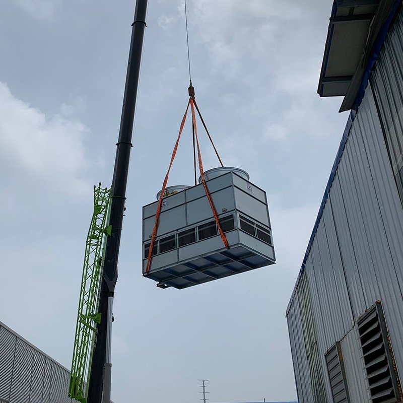 Advanced Metal Water Cooling Tower with Motor Fan Pump Core Components Best Price