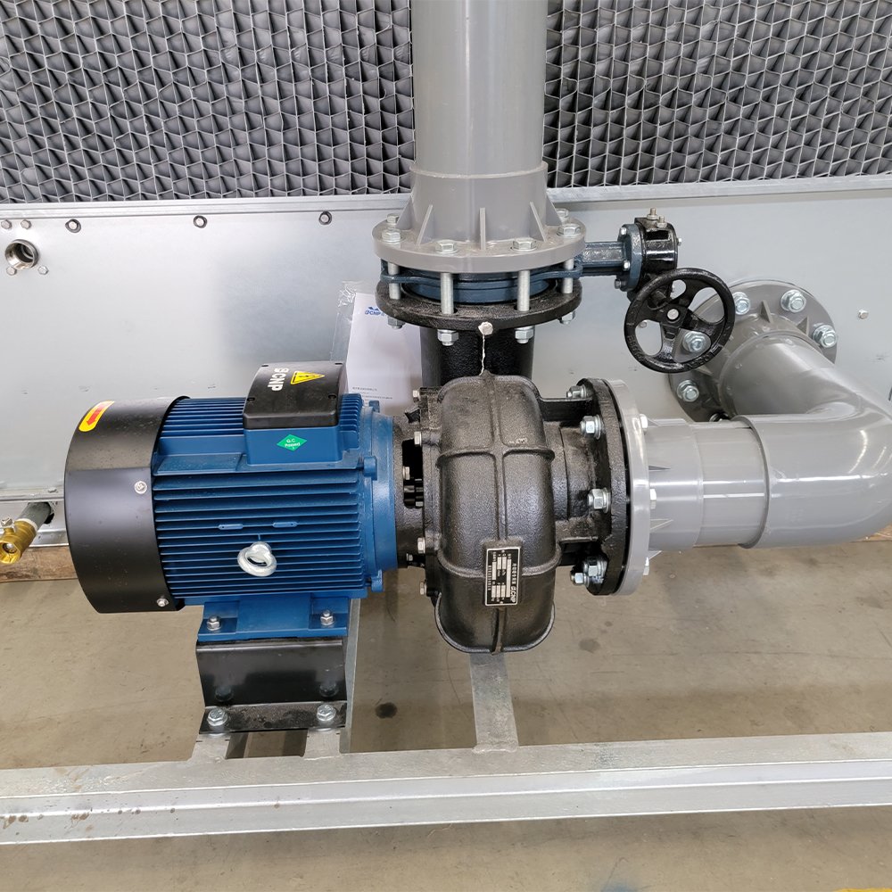 Advanced Metal Water Cooling Tower with Motor Fan Pump Core Components Best Price
