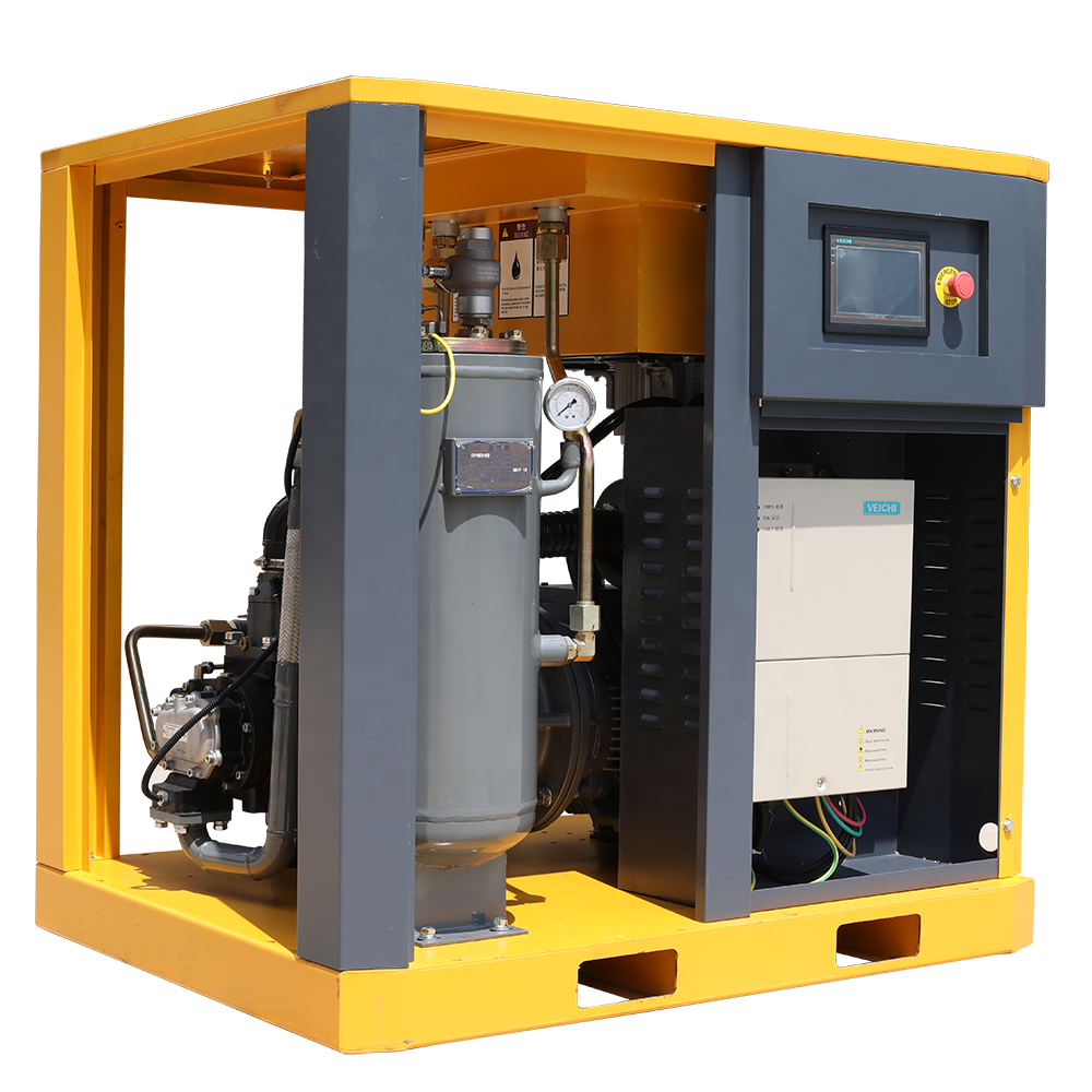 Ac Power air Pump 7.5kw 22kw 37kw Machine Portable Screw Air Compressor Permanent Magnet Motor Air Compressors