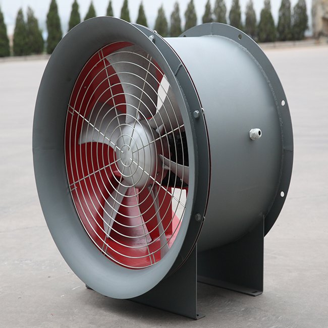 Customizable High Quality Industrial Axial Fan Low Noise Stainless Steel Blades Smoke Exhaust Ventilation 380V Free Standing OEM