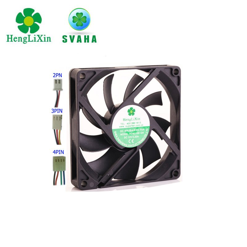 2024 Hot Sales 12v 24v 80*80*15mm PC Cooling Fan Mobile Cooling Axial Flow Fan for Gaming
