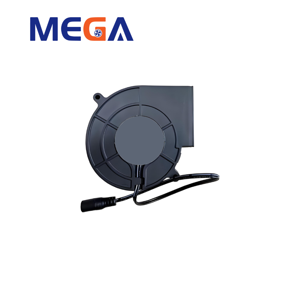 High Efficiency Quiet 5000RPM 97x97x33mm 12V 24V Brushless DC Blower for Beauty Instruments and Air Purifiers