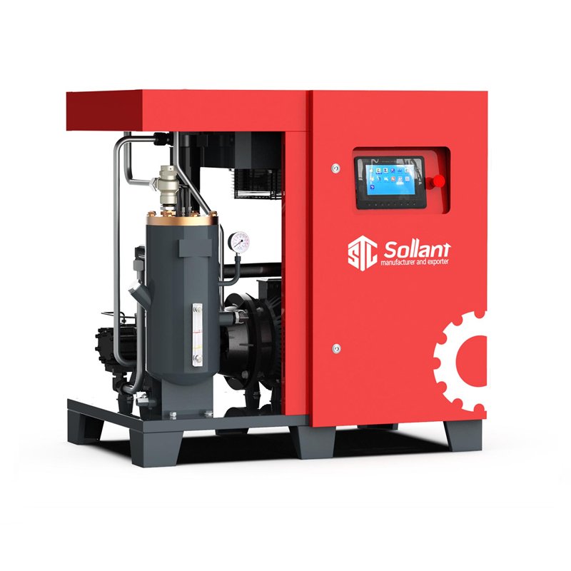 Low Noise 5.5KW Screw Air Compressor With Silent Design Screw air Compressors Manufacturers