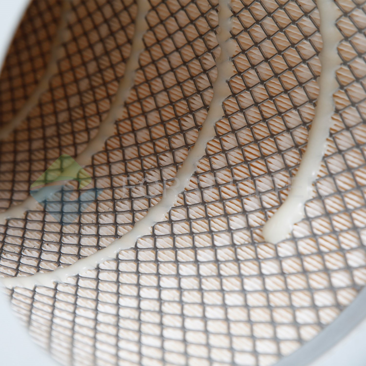 F7 F8 White Cellulose Synthetic High Airflow Air Compressor Intake Filter Element