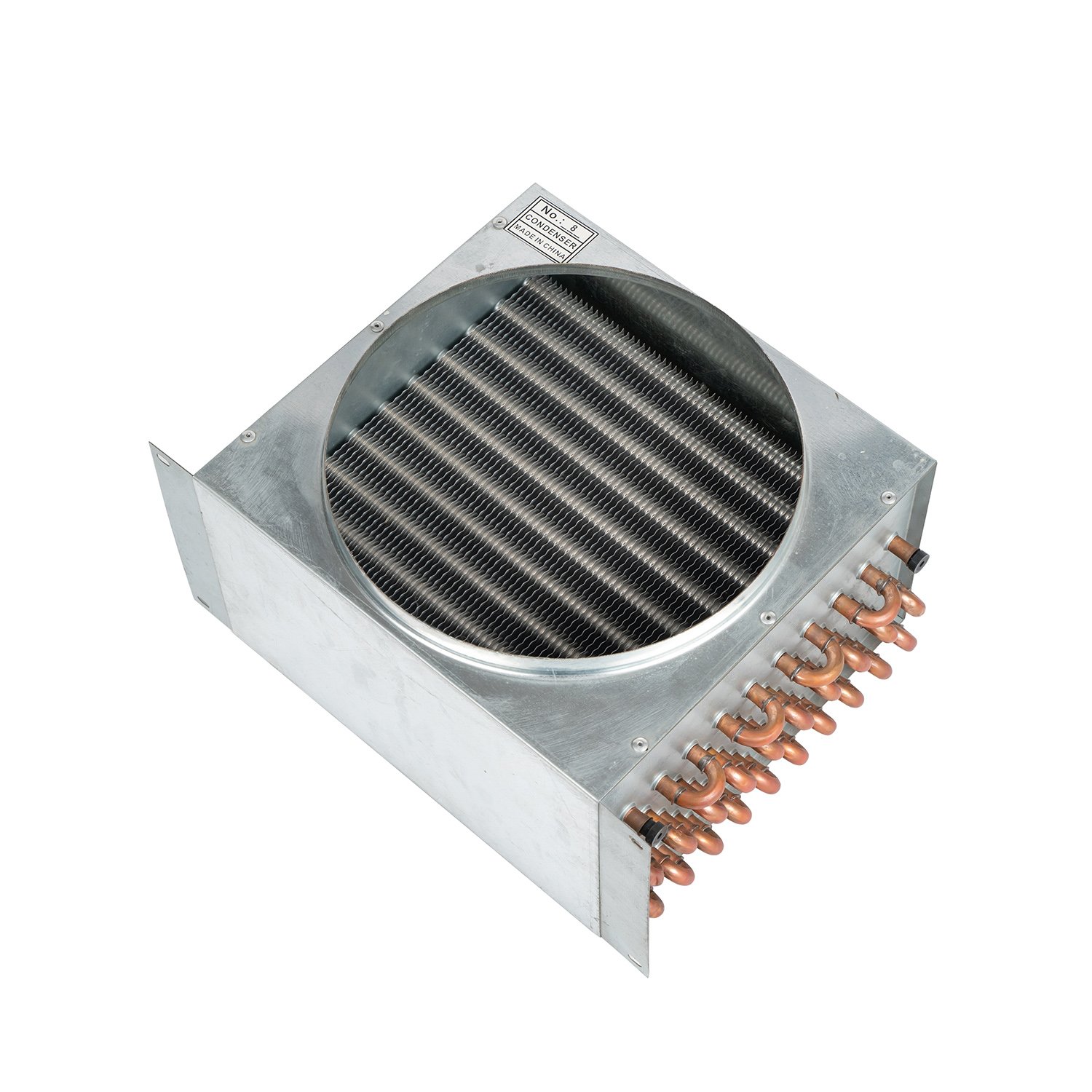 Retekool Factory Direct Supplier Water Heater Commercial Copper Tube Aluminum Finned Air Conditioner Condenser Heat Exchanger