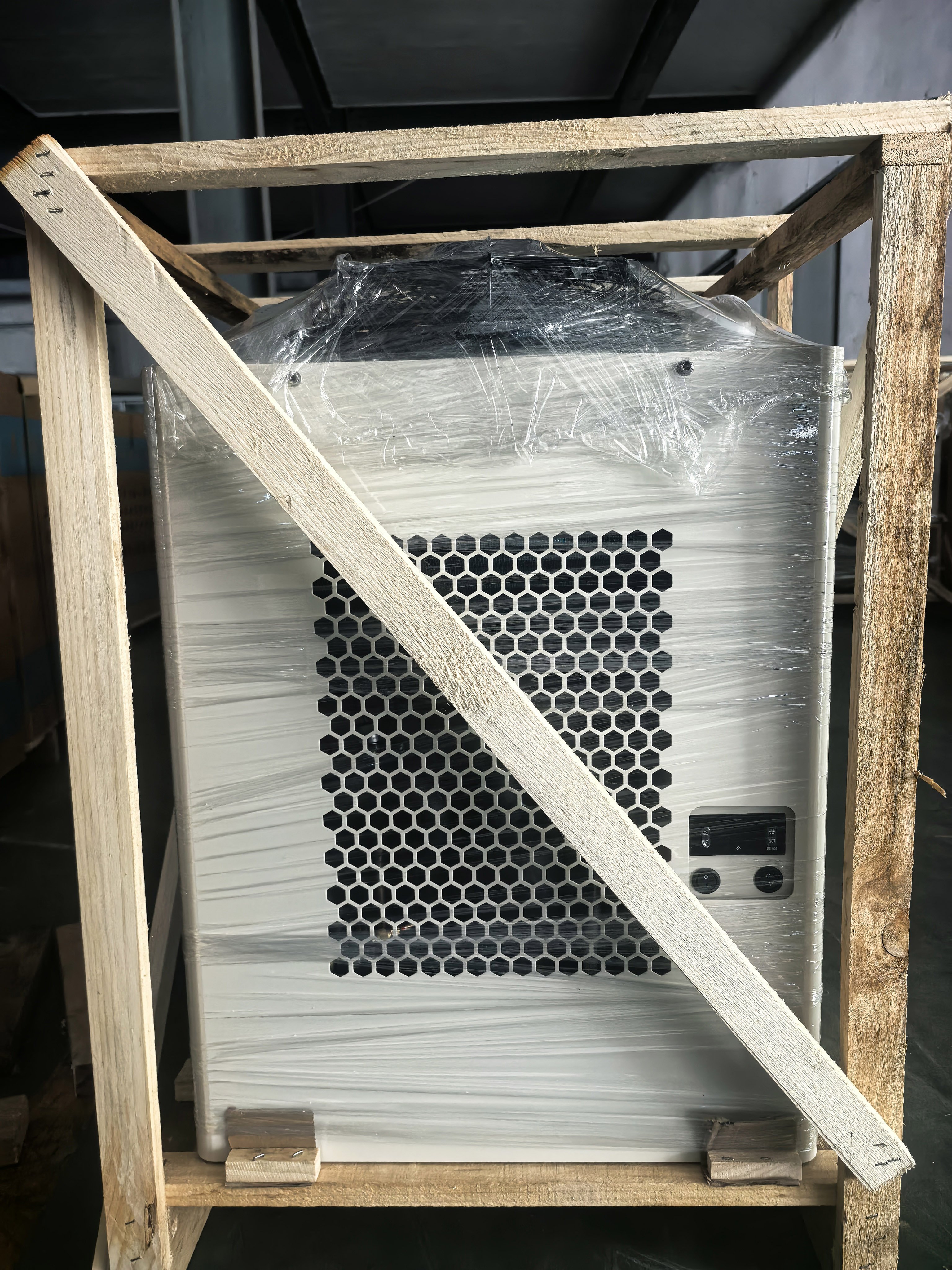 Bitzer Energy-Saving Air Cooler Condensing Unit Marine Side-Mounted Installation Cold Room Unit New Used Motor Emerson