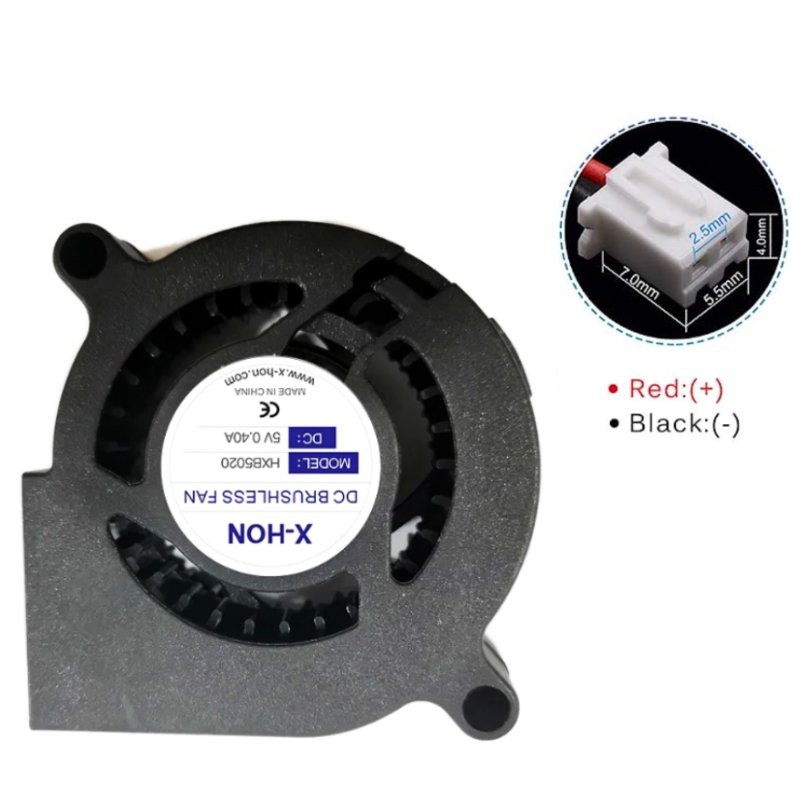 24V 50mm 20mm 50x50x20mm DC Brushless Blower Cooling Fan Small Hydraulic Bearing Cooling Turbo Fan