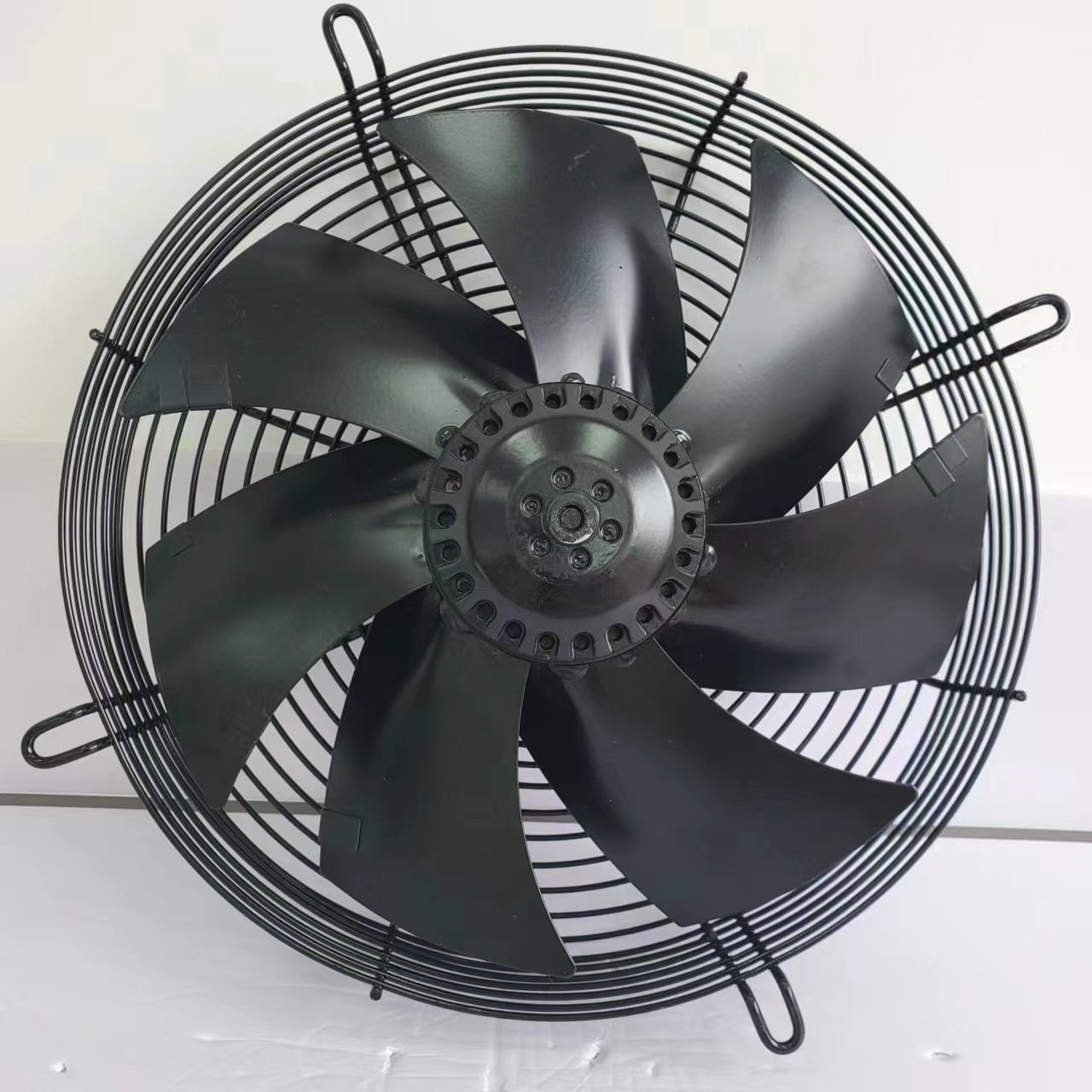 High Quality 220v 300 Mm Ventilation Axial Fan Impeller Metal Blades Cooling Industrial Ac External Rotor Motor Axial Flow Fans
