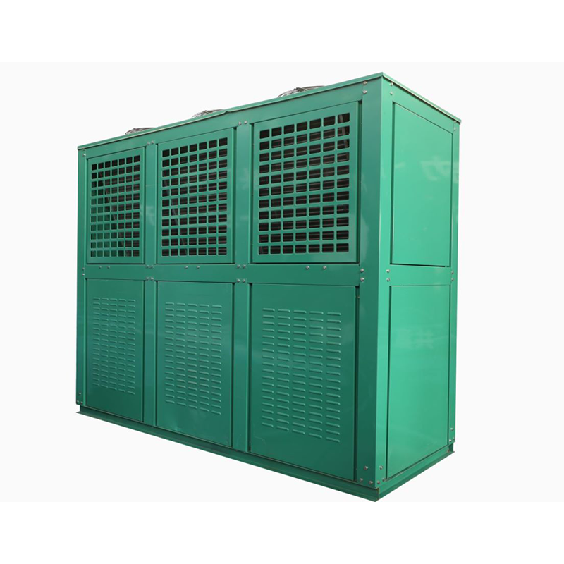 Restaurant Use Double Fan Motors Aluminum Fin Condenser Air Cooled Condenser for Cold Room