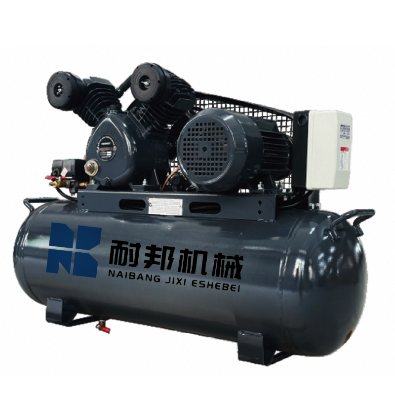 0.55kw/0.75hp 10bar Piston Type Belt Driven Oil Lubrication Piston air Compressor Machines Portable Piston Air Compressor