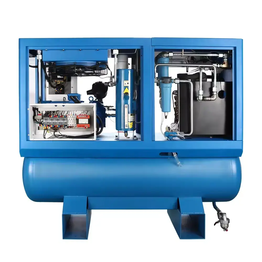 Hot Selling 11kw 16 bar Portable Silence Laser Cutting Electric Scroll air Compressor for Sale