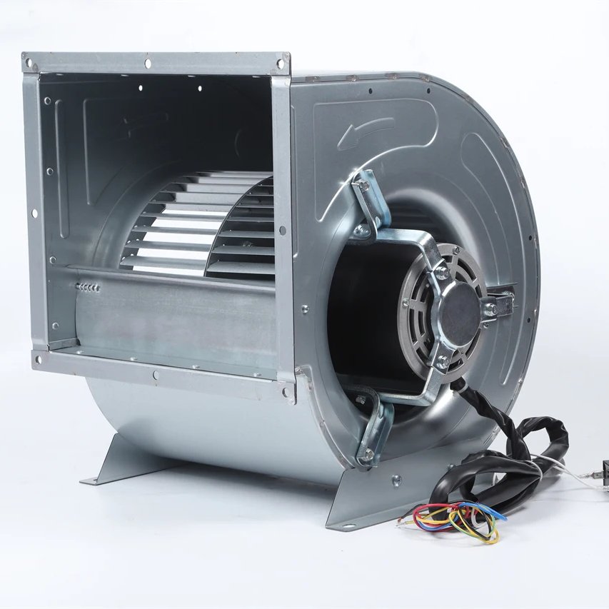 HOYOFAN LKZ - Blade Impeller Forward Centrifugal Blower Duct Fan 10-10-750W 280mm Diameter 3000 CFM CE Stainless Steel AC Motor
