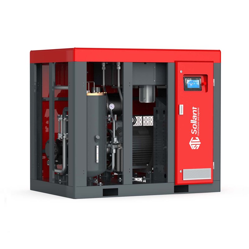 220V/380V Dual Voltage Screw Air Compressor 18.5KW for Global Industrial Applications